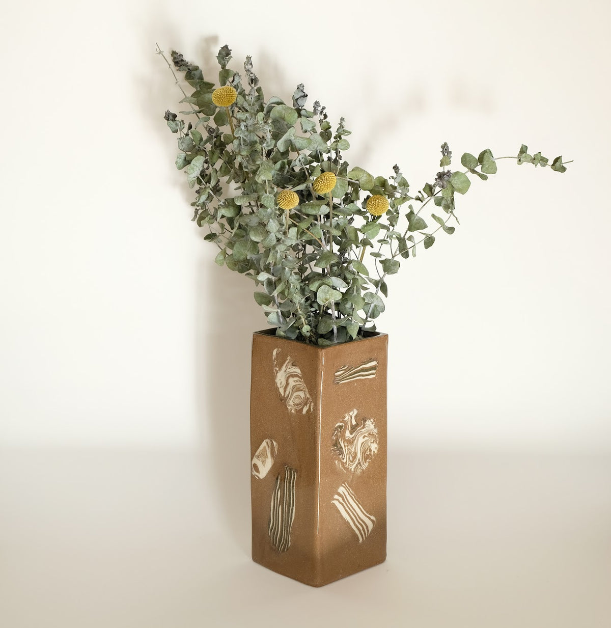 Tall Slab Vase - Pieces of Me