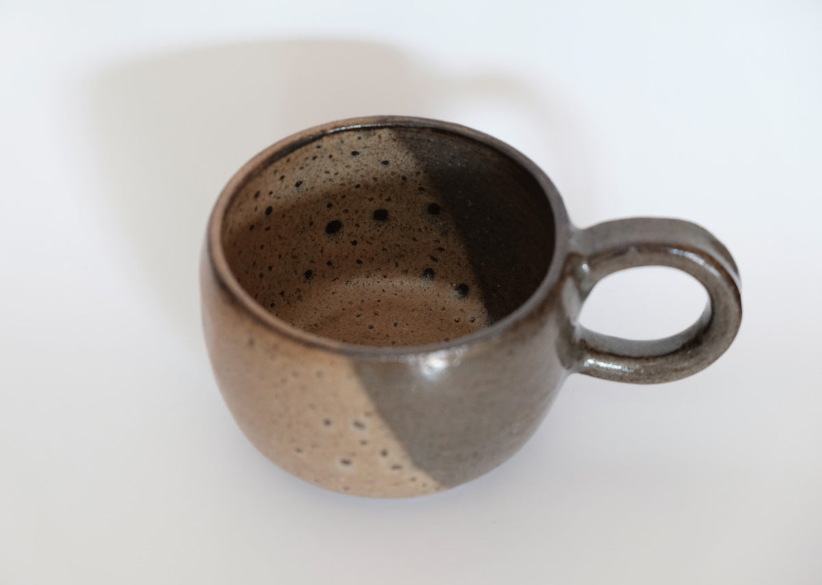 Hearth Mug in Grey & Nutmeg