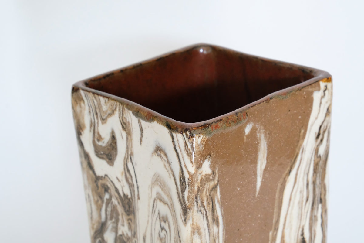 Slab Vase - Stone