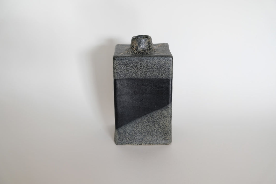 Bottle Vase - Stone & Ash