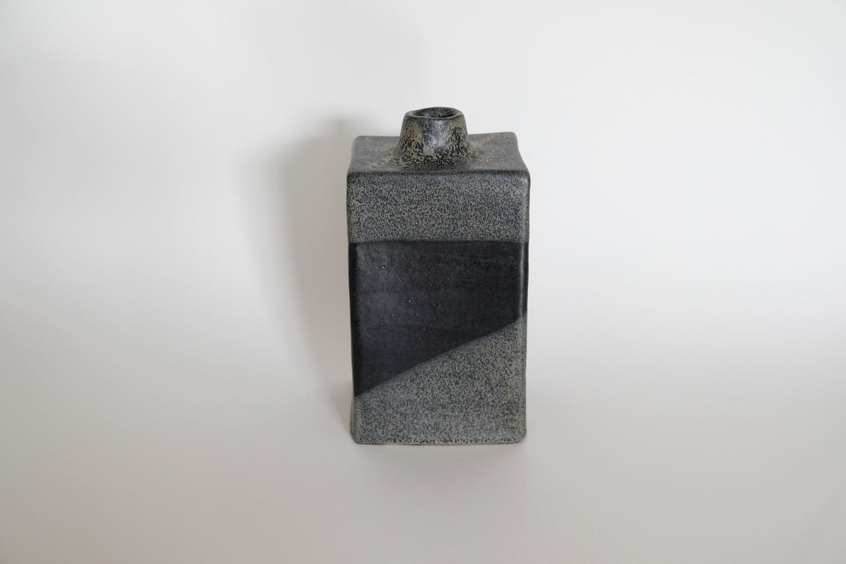 Bottle Vase - Stone & Ash