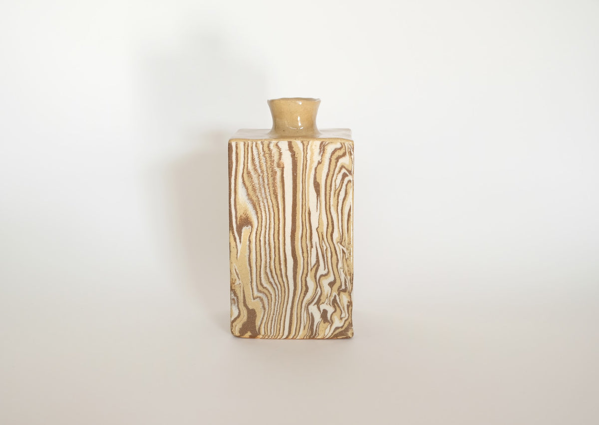 Bottle Vase - Lines in Motion