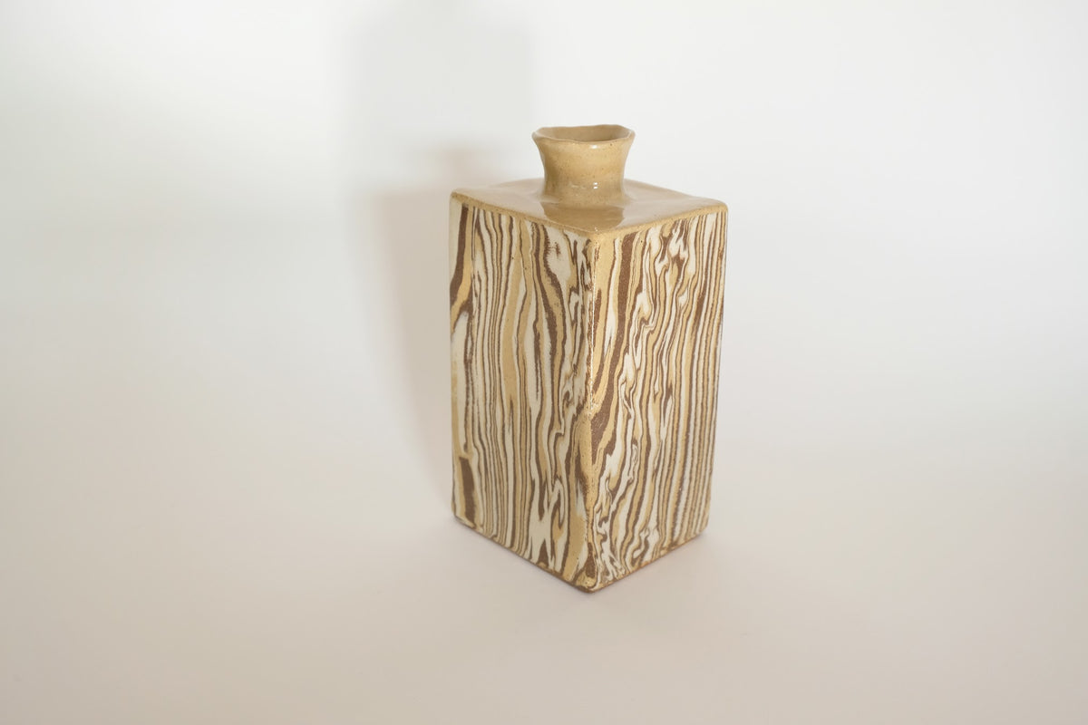 Bottle Vase - Lines in Motion