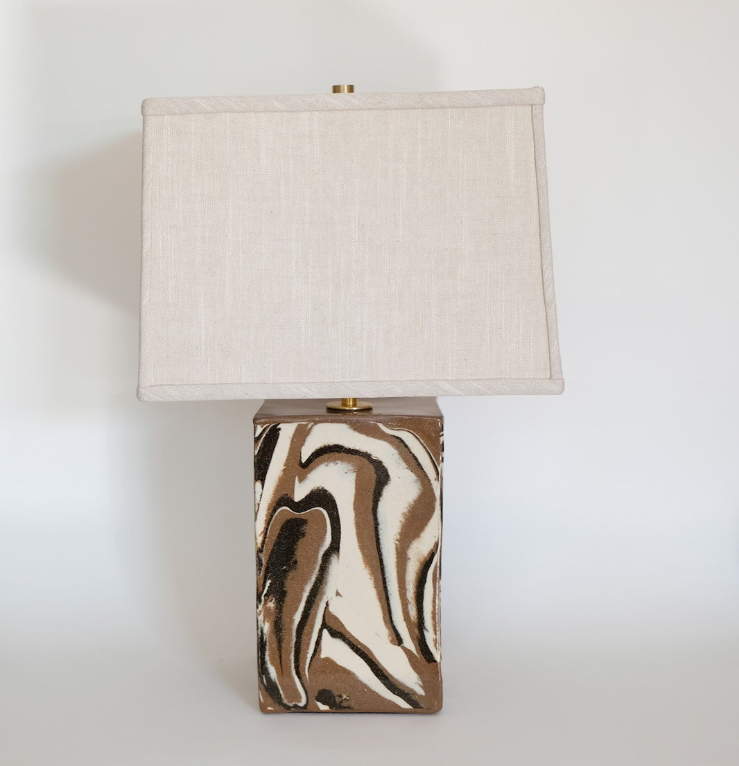 Large Slab Lamp - Layers of Time