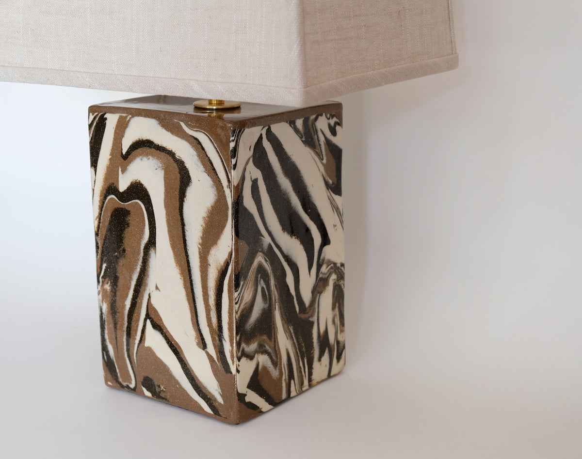 Large Slab Lamp - Layers of Time